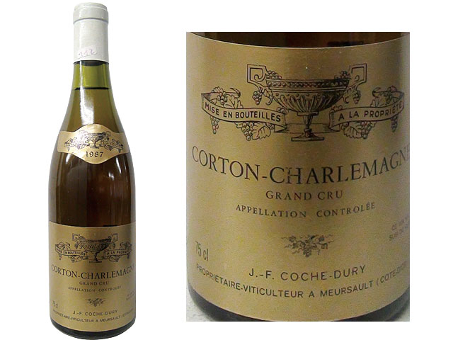 コルトン シャルルマーニュ 1987年 Corton Charlemagne ワイン通販 フランスワイン ボルドーワインのmichigamiワイン